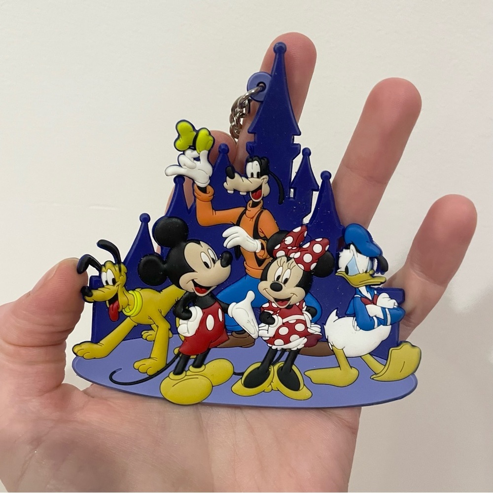 Vintage Disney Parks Rubber keychain